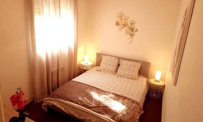 Evreux Apartment | App 2 - T2 Lumineux et Jardin Hyper-Centre 5min de la gare
