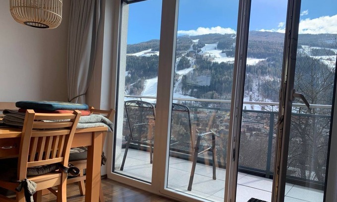Schladming Apartment | App. Philomena/living room/bedroom/shower & WC - Haus Michael