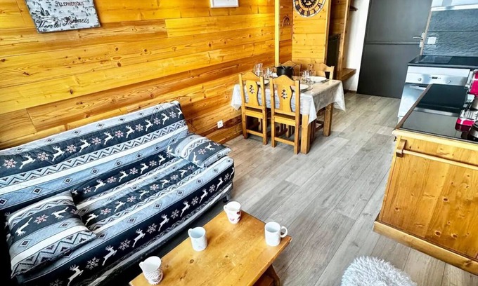 Les Bruyeres Apartment | Appart' Chalet - Ski/Spa at foot - 4/5 people