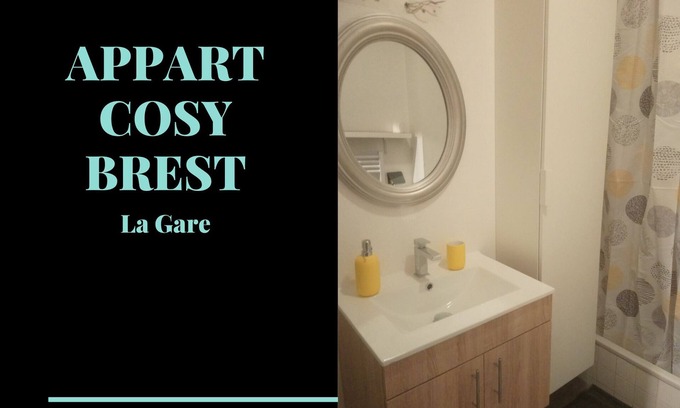 Downtown Apartment | Appart Cosy Brest 5 la gare vue mer