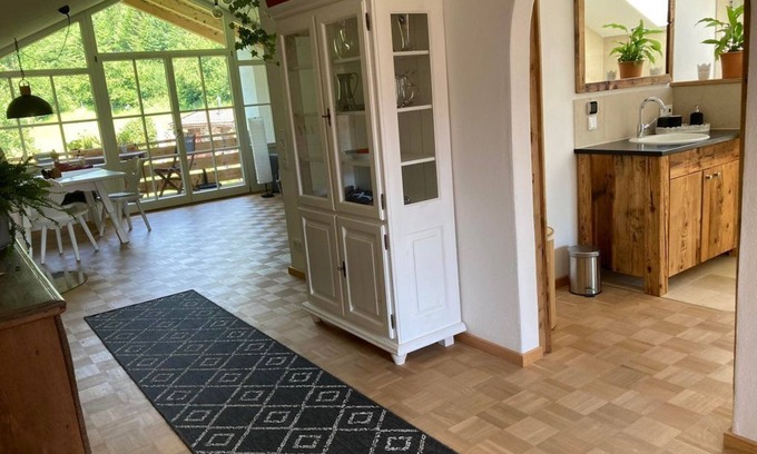 Garmisch-Partenkirchen Apartment | Appartement Bergliebe - Appartement Bergliebe, 1 Schlafraum, Balkon