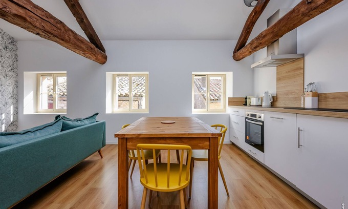 Castelnau-de-Montmiral Apartment | Appartement Mia - Calme - Castelnau de Montmirail