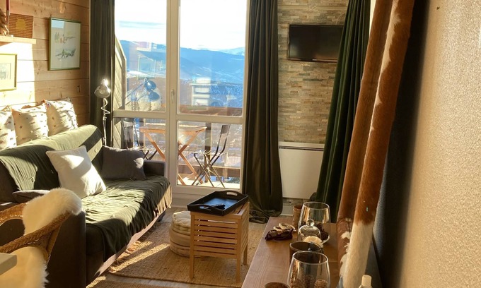 Font-Romeu-Odeillo-Via Apartment | Appartement Cosy Plein Sud,vue Splendide,garage Sécurisé