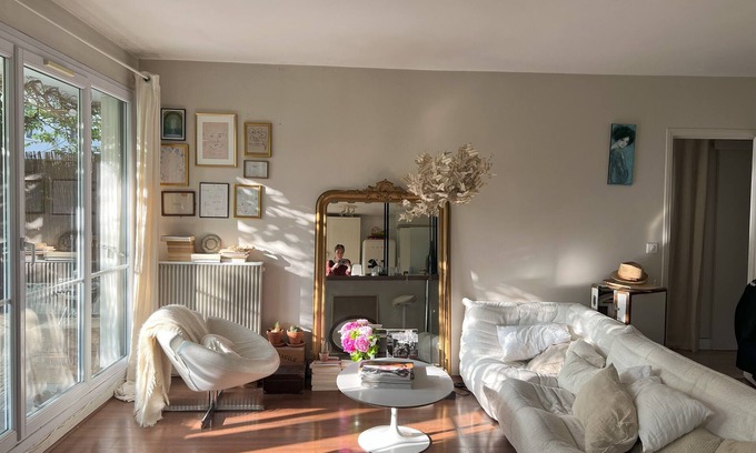 Bois-Colombes Apartment | Appartement à 10' de Paris Avec Jardin et Terrasse, 2 Chambres