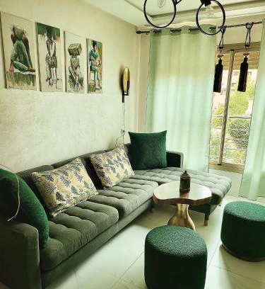 Camp El Ghoul Apartment | Appartement 2 chambres centre Marrakech Gueliz