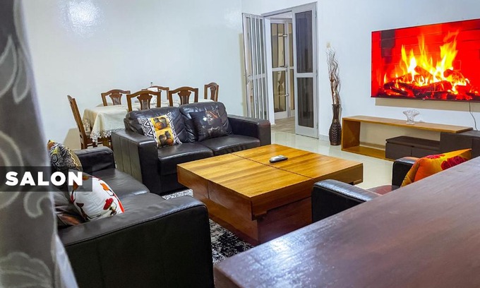 Ouakam Apartment | Appartement 2 Chambres Salon Meublé - Mamelles, Dakar