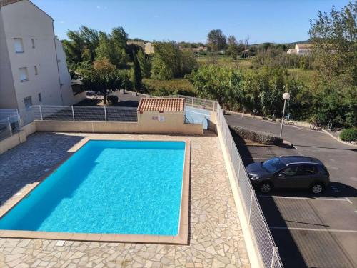 Marseillan Plage Apartment | Appartement 2 pièces mezzanine climatisé avec piscine et parking privé à Marseillan - FR-1-326-789