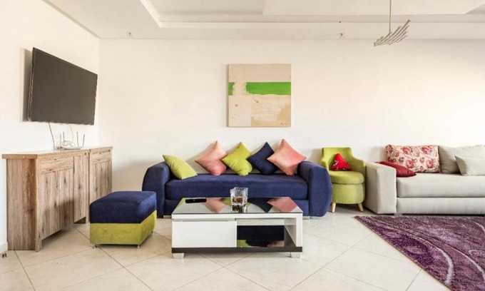 El Jadida Apartment | Appartement 26 ensoleillé à 5 min de la plage El Jadida Piscine à 15km de l'appartement
