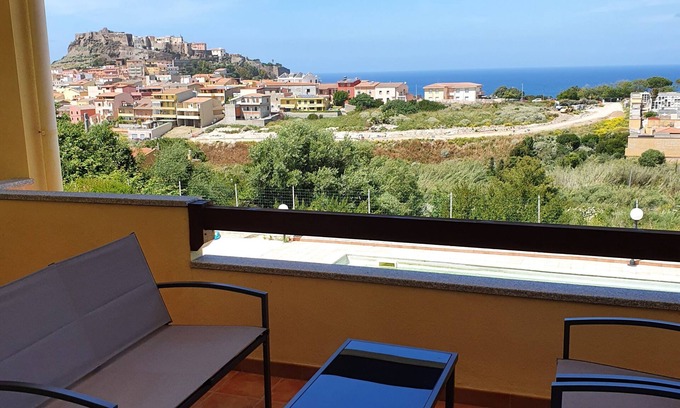 Castelsardo Apartment | Appartement 2ch Grande Terrasse vu Magnifique