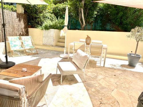 Cap-d'Antibes Apartment | Appartement 3P 88 m2 terrasse et jardin à 20 metres de la plage