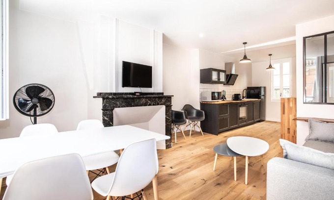 Saint-Etienne Apartment | Appartement 4 - Standing, moderne et tout équipé - Carmes, Toulouse