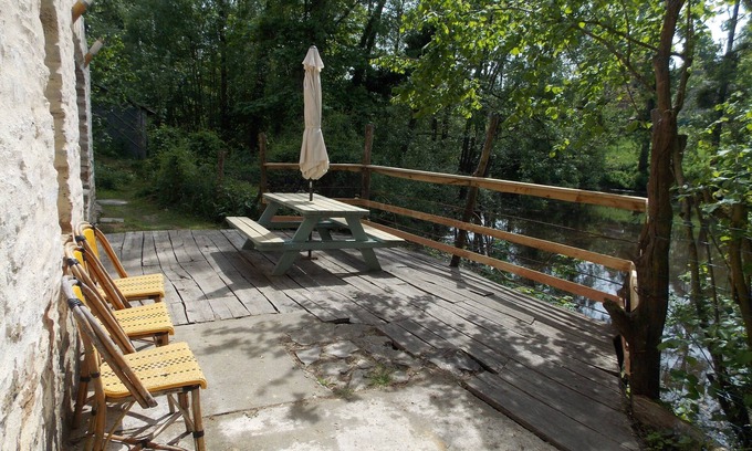 Bain-de-Bretagne Cottage | Appartement 5 couchages avec vue sur l'étang