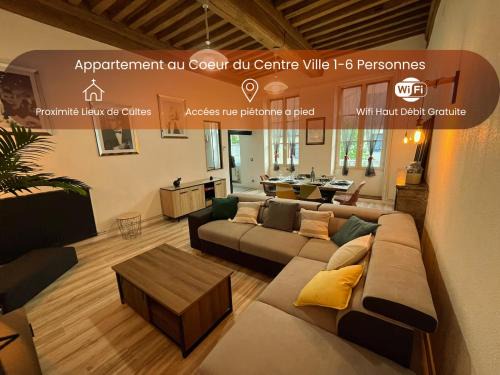 Paray-le-Monial Apartment | Appartement 6 personnes - Au coeur du centre ville