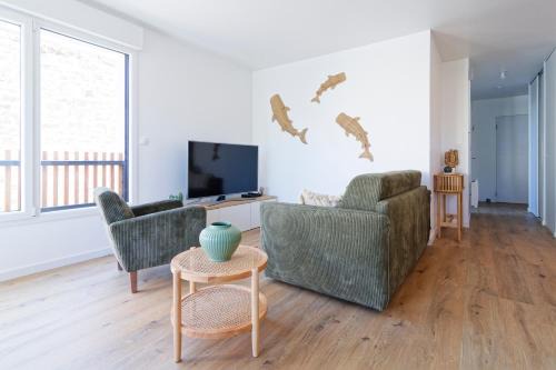 Barneville-Carteret Apartment | Appartement Aloha - Proche du Port de Carteret