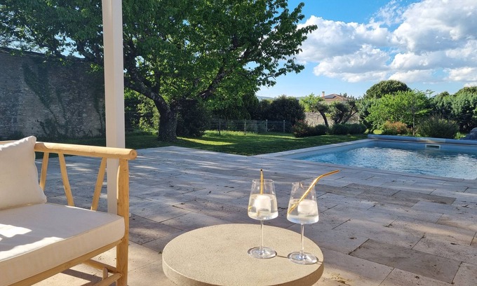 Cleon-d'Andran Apartment | Appartement au Centre du Village, Proche de Montelimar et de Crest