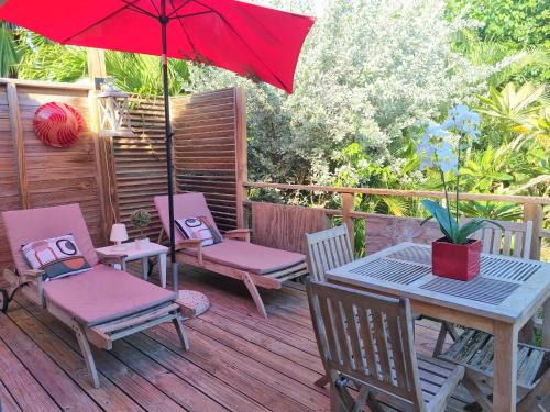 Orient Bay Apartment | Appartement au coeur d'Orient Bay avec terrasse jardin Jacuzzi et citerne