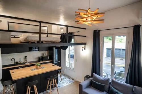 Saint-Augustin Apartment | Appartement avec mezzanine