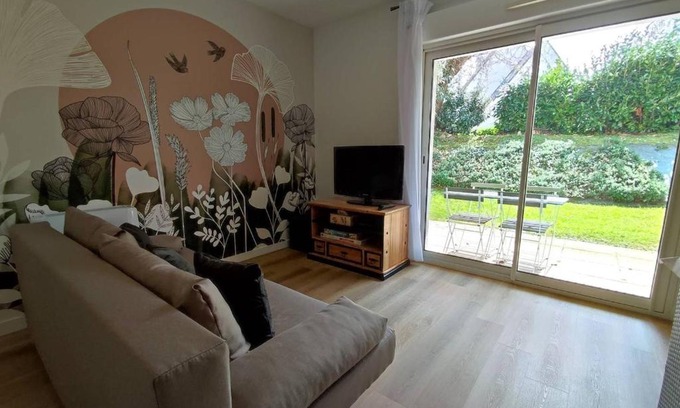 Trebeurden Apartment | Appartement avec WIFI, terrasse, jardin, parking privé à 800m de la plage à Trébeurden - FR-1-368-386