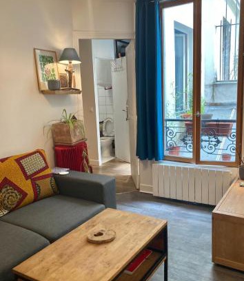 Quartier de la Chapelle Apartment | Appartement Calme 2 pieces