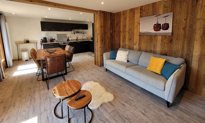 Les Portes du Soleil Apartment | Appartement Chaufaton , 72m² avec services gratuits