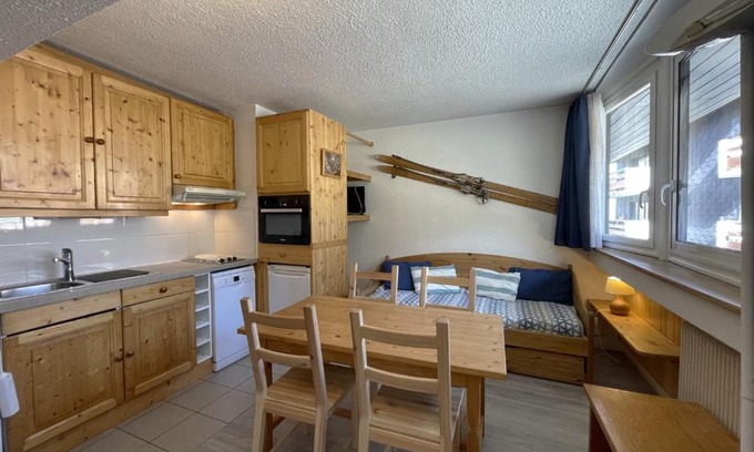 Les Menuires Apartment | Appartement classique 2 pièces pour 4 personnes aux Menuires - FR-1-452-233