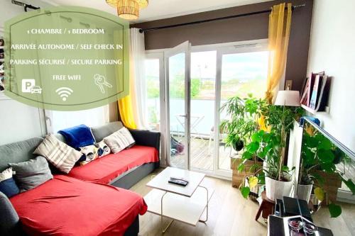 Cenon Apartment | Appartement cosy - balcon - parking gratuit - 10min centre ville