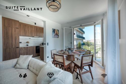 Republique–Point-du-Jour Apartment | Appartement Luxe 3 Chambres Lits Doubles 6 Personnes - Proche Paris 16, Parc des Princes, Roland-Garros