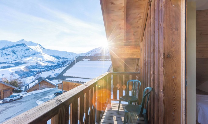 Saint-Jean-d'Arves Condo | Appartement + Cabine | Parking | Piscine & Sauna