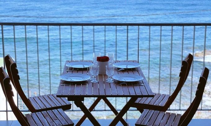 Miomo Apartment | Appartement T3, à 10 min de Bastia, Terrasse vue Mer, 100m de la Plage
