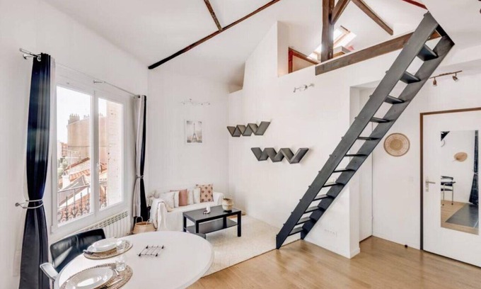 Montrouge Apartment | Appartement Grand Volume Sis à Montrouge