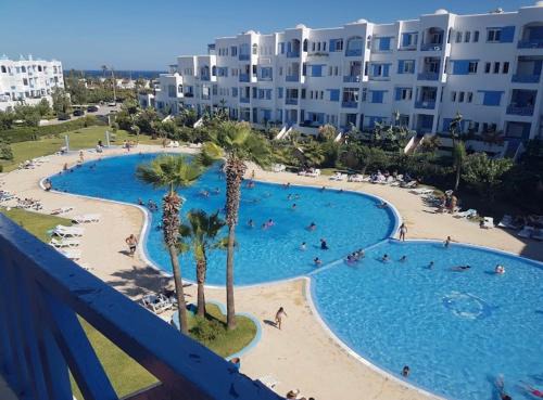 Marina Smir Apartment | Appartement K13, Jawhara Smir, vue sur montagne et vue sur mer