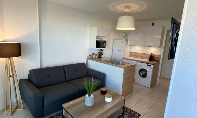 Saint-Cyprien Plage Apartment | Appartement Les Goëlettes à Saint Cyprien Plage, Pyrénées - Orientales - 4 Pers