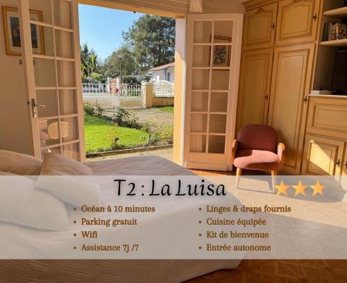 Soustons Apartment | Appartement Luisa , à 10 minutes des plages