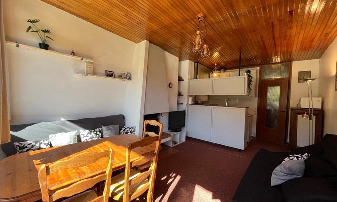 Pra Loup Apartment | Appartement lumineux sur piste avec balcon et réductions ski - FR-1-165A-182