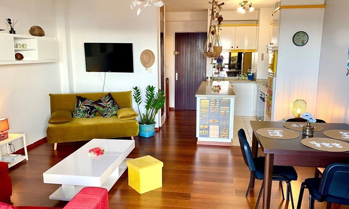 Pa'ofa'i Apartment | Appartement ❀Maori❀ Front de mer - Centre Papeete