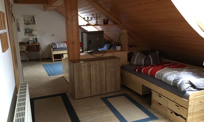 Marzling Apartment | Appartement mit Zugang zur Dachterrasse