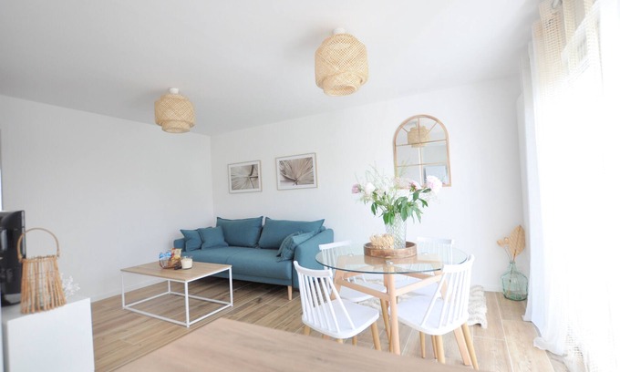 Malo-les-Bains Apartment | Appartement Moderne sur Rosendael Proche de la mer