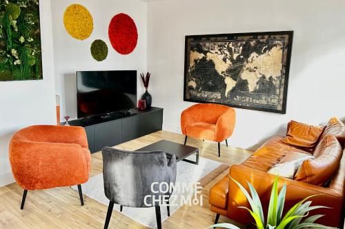 Haussonville-Blandan-Mon Desert-Saurupt Apartment | Appartement Nancy Thermal 6 personnes avec Garage