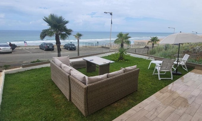 Sidi Taibi Apartment | Appartement Plage des Nations Prestigia Front Mer avec grand Jardin