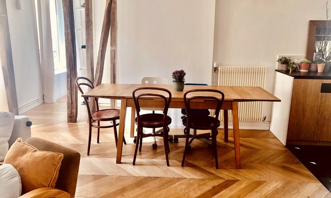 Quartier Saint-Ambroise Apartment | Appartement Rénové au Coeur de Paris Marais et Proche des Sites Olympiques