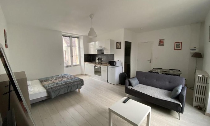 La Roche-Posay Apartment | Appartement Rénové avec Cuisine Américaine et WIFI, Proche des Thermes Saint Roch - FR-1-541-32