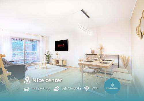 Cimiez Apartment | Appartement rénové - Terrasse - Parking - BM