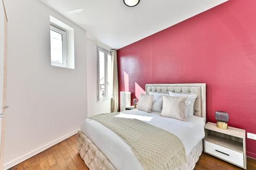 Gagny Apartment | Appartement Rose Moderne Proche de la capitale II