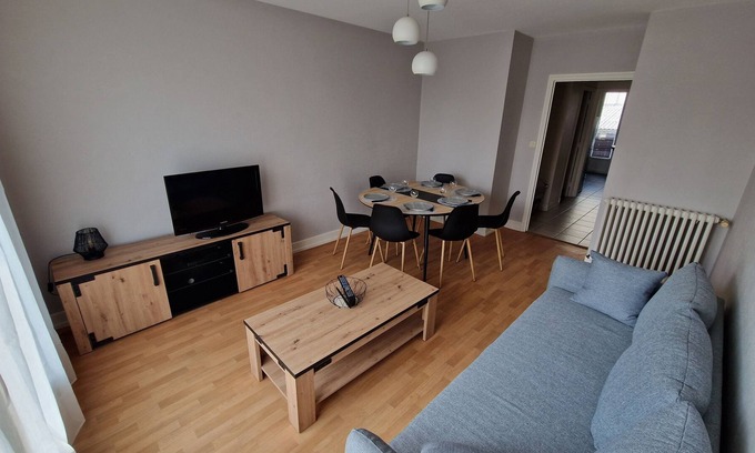 Aurillac Apartment | Appartement Sécurisé, Calme et Lumineux