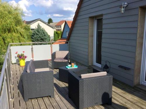 Lohr Apartment | Appartement spacieux avec terrasse et jardin à Lohr, 120 m².