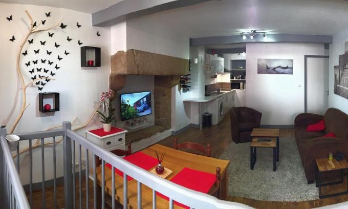 Port de St Goustan Apartment | Appartement T3 en souplex sur le port de Saint Goustan