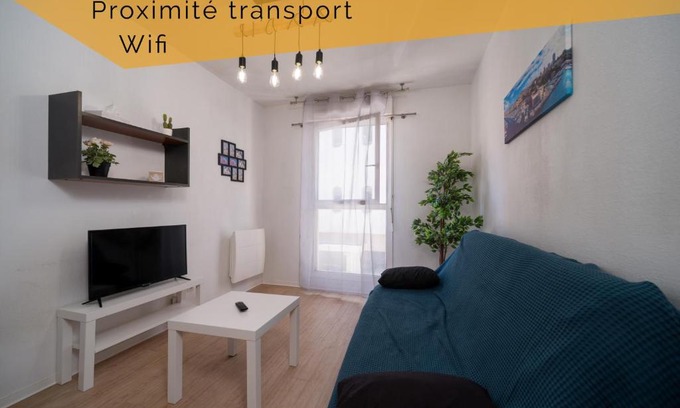 Saint-Charles Apartment | Appartement tout équipé à 5 min de la gare St Charles