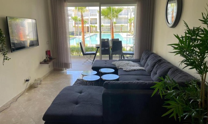 Lamharza Essahel Apartment | Appartement vue piscine bien équipé et bien ensoleillé