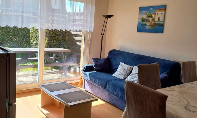 Berck-sur-Mer Apartment | Appt 2/6 pers, 3*, Berck, Wi-Fi, parking, small garden, 20' beach