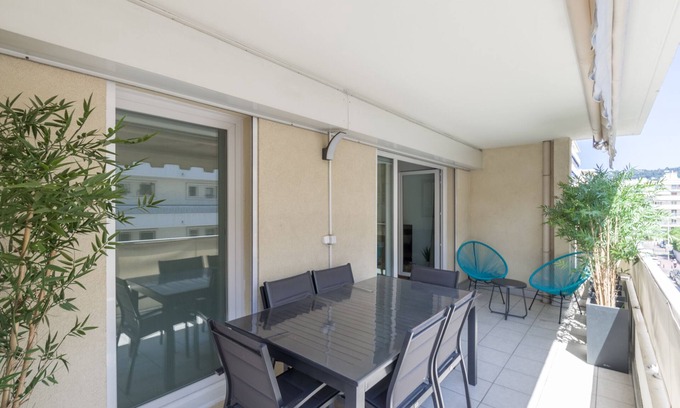 Carnot Apartment | APPT 4pc 6/8 persons Classified 4* - Air conditioning - Terraces Parking